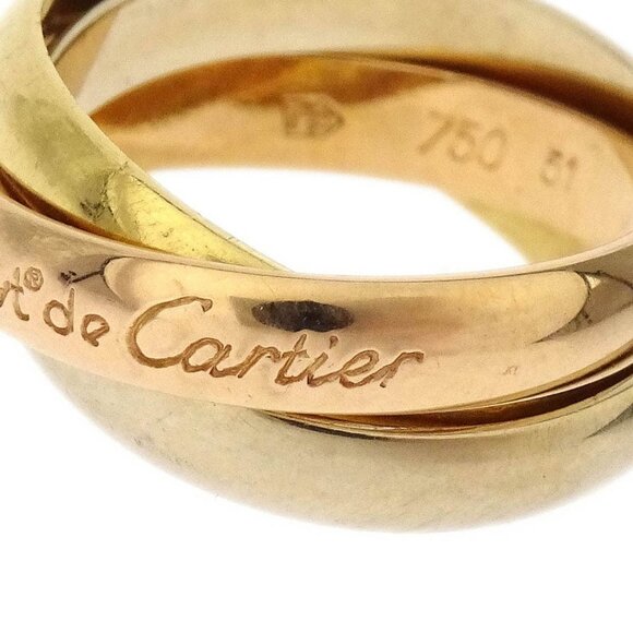 Cartier Trinity Ring 750 #51 176849 - Picture 3 of 4